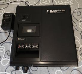 VENDUTO!! Nakamichi 550 Tape Deck per Riparatori  			