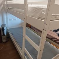 IKEA MYDAL letto a castello con materassi