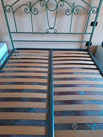 Letto in ferro battuto artigianale