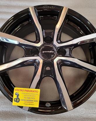 4 Cerchi In Lega NUOVI Da 15 Per Fiat Panda 500
