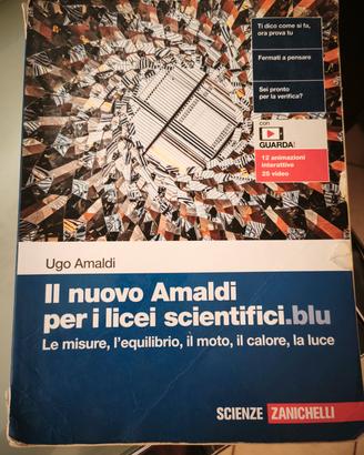 libro "Il nuovo Amaldi per i licei scientifici.blu