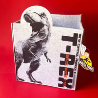 Scatola "Jurassic Park" in feltro, pieghevole