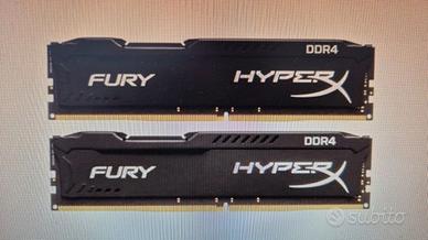 Kingston HyperX Fury 8GB (2×4GB) DDR4‑2133 CL14