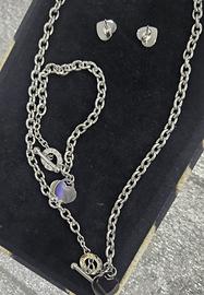 Set tiffany in acciaio