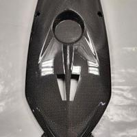 COPERCHIO CARTER ANTERIORE MOTORE IN CARBONIO PER