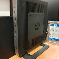 PC compatto fanless silenziosissimo HP T630 