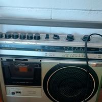 radio cassette antica 