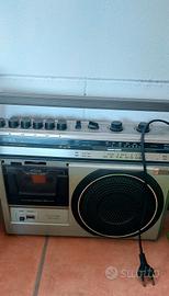 radio cassette antica 