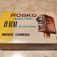 Videocamera d'epoca Rosko Electric 8 mm