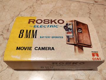 Videocamera d'epoca Rosko Electric 8 mm