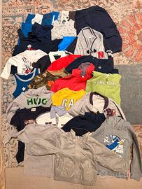 Stock vestiti bambino 12-18 mesi usati
