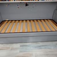 letto singolo con letto a scomparsa