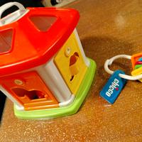 Cottage casetta animali Chicco+chiavi 12€ 1-4anni