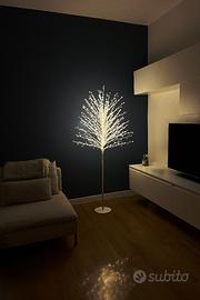 Albero di Natale Luminoso EDG 900 LED Bianco 180cm