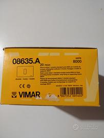 Lotto 20 Placche Vimar Serie 8000 Avorio