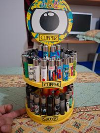 espositore clipper con clipper 