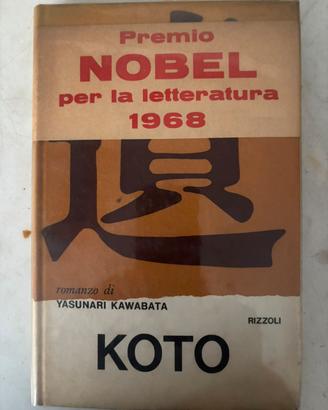 KOTO Y. Kawabata Nobel Letteratura 1968. 1^ediz.