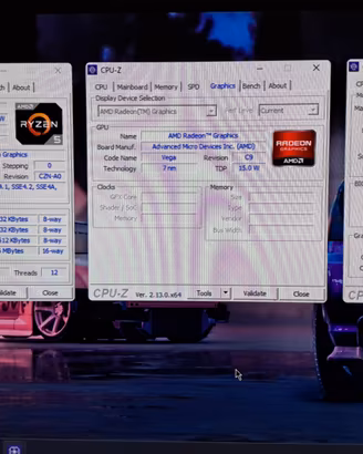 PC Desktop Gaming Completo Ryzen 5600 Vega 7 12M