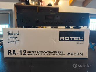 Amplificatore Rotel RA-12 Perfetto, no telecomando  			