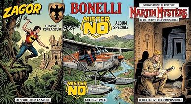 Fumetti Mister No Martin Mystère zagor