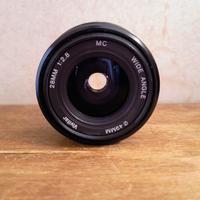 Vivitar 28mm f2.8 multicoated per Innesto FD