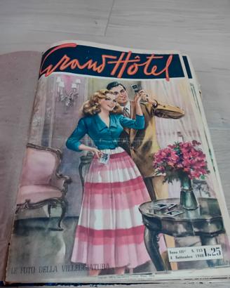 Rivista Grand Hotel anni 1948-1949 rilegati 