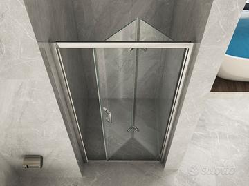 Porta Doccia Cristallo 1 Lt Apert Comb Libr+Batt