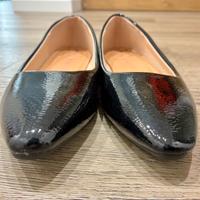 Ballerine nere donna tacco basso