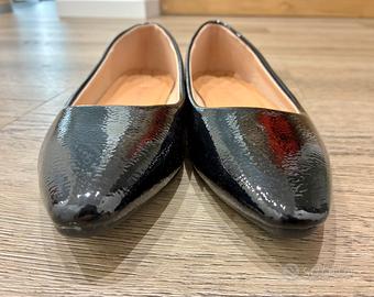 Ballerine nere donna tacco basso