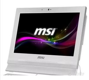 MSI Touchscreen AP1622ET win10Pro con SSD 240gb 