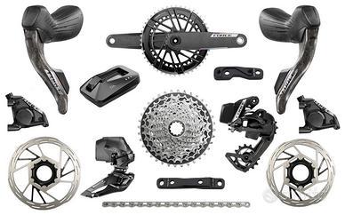 Gruppo completo SRAM Force E1 AXS 2x12V Disc
