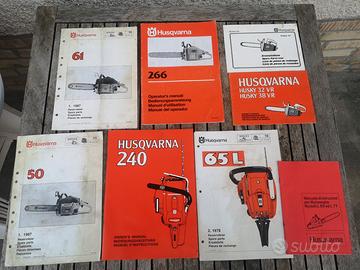 manuali e ricambi per motoseghe husqvarna 