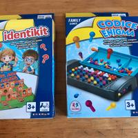 Identikit e Codice Enigma Giochi da Tavolo