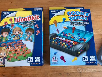 Identikit e Codice Enigma Giochi da Tavolo