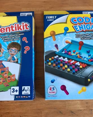 Identikit e Codice Enigma Giochi da Tavolo