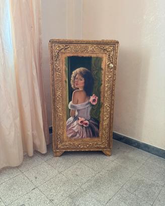 Mobiletto libreria classico