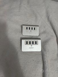 Aukey 2 Duplicatori Porte Usb