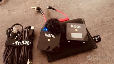 RØDE RODE Wireless GO Microfono Senza Fili