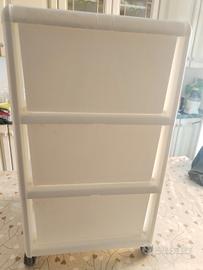 cassettiera di plastica 