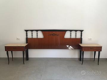 Testiera letto + comodini