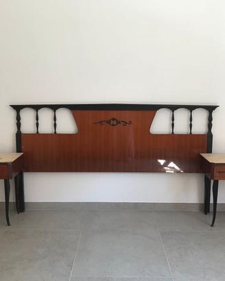 Testiera letto + comodini