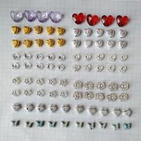 Minuterie e ciondoli Acrilici con strass