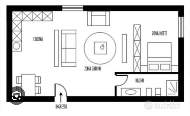 LOFT PRESS VIA ORMEA: 390 euro mensili