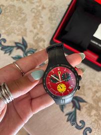 Orologio Scuderia Ferrari Pit Crew in acciaio, ros