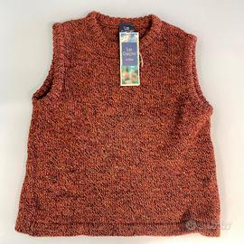 Maglione smanicato bambino lana alpaca