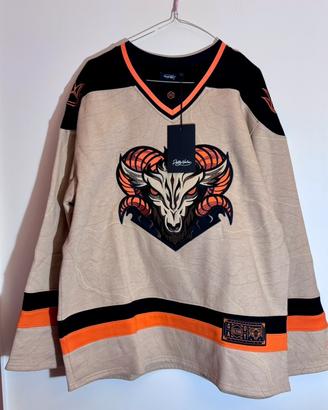 GOAT Blur Hockey Felpa Beige Oversize