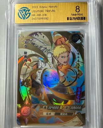 Naruto 2022 Uzumaki Naruto NRMR0 18 grad 8 NM
