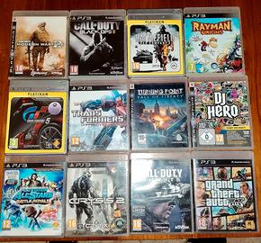 lotto 12 giochi per Ps3 Playstation 3 