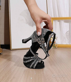 Scarpe da ballo latino americano salsa