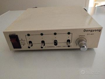 video switcher analogico sequencer 4 canali